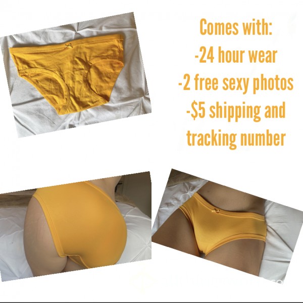 Yellow Fullback Panties