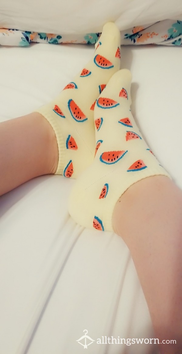 Yellow Watermelon Socks