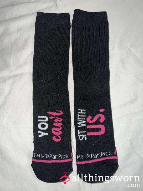 You Can’t Sit With Us - Mean Girls Socks - Custom Wears W Free Shipping