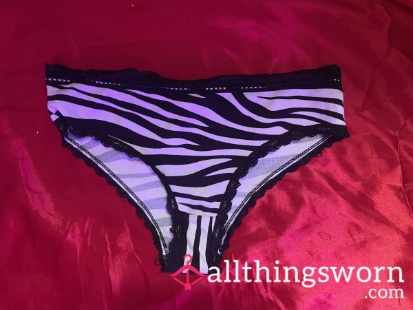 Zebra Print Panties, So Soft💓